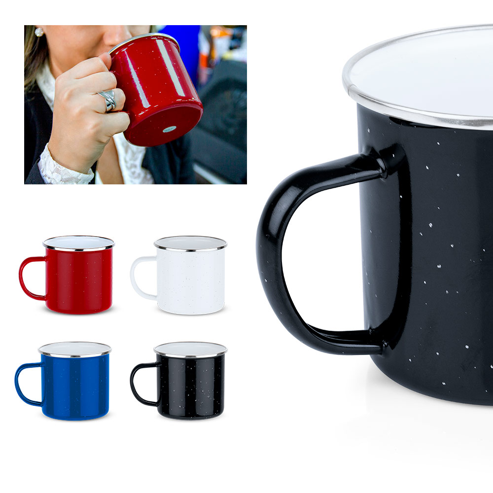 Taza Esmaltada Galaxy 500ml.